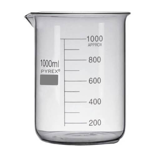 Pyrex 1000 ml Glass Beaker PGB