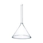 Glass Funnel 75 mm China Real Image