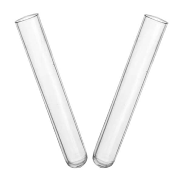Glass Test Tube 4 Inch for Laboratory Use