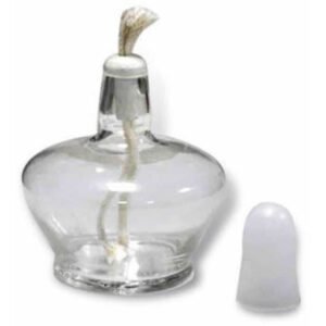 Glass Spirit Lamp for Laboratory Use
