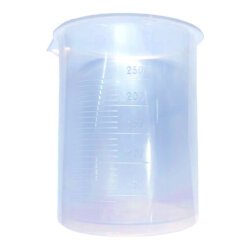 PolyLab Plastic Beaker 250 mL is Raw Picture