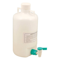 PolyLab 10 Liter Plastic Aspirator Bottle For Laboratory Green