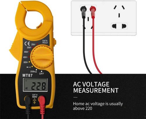 Digital Clamp Meter MT87 on Board