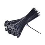 Cable Tie 100 mm 100 Pcs Pack Black Color Opened Image