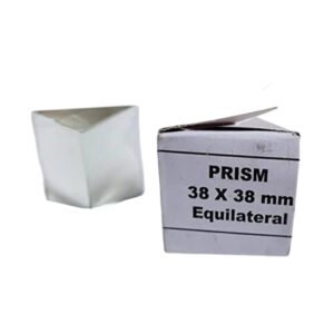 Glass Prism 38 x 38 mm Indian by Labtex Bangladesh
