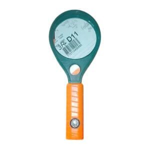Hand Magnifying Glass 65mm Orange Green Uses