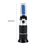 Portable Refractometer for Food, Fruit Juice, Beverages 0-90% Brix