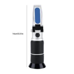 Portable Refractometer for Food, Fruit Juice, Beverages 0-90% Brix
