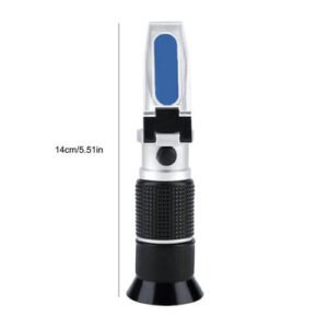 Portable Refractometer for Food, Fruit Juice, Beverages 0-90% Brix