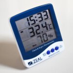 Zeal Digital Hygrometer, Humidity and Temperature Meter PH1100
