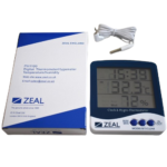 Zeal Digital Hygrometer, Humidity and Temperature Meter PH1100