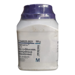 D(+) Glucose anhydrous for Biochemistry 500gm Merck India-Photoroom
