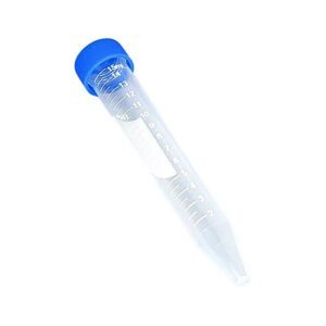 Plastic Centrifuge Test Tube 15 ml Falcon Tube by Labtex
