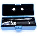 Alcohol Refractometer 0-80% V/V Handheld Wine Hydrometer