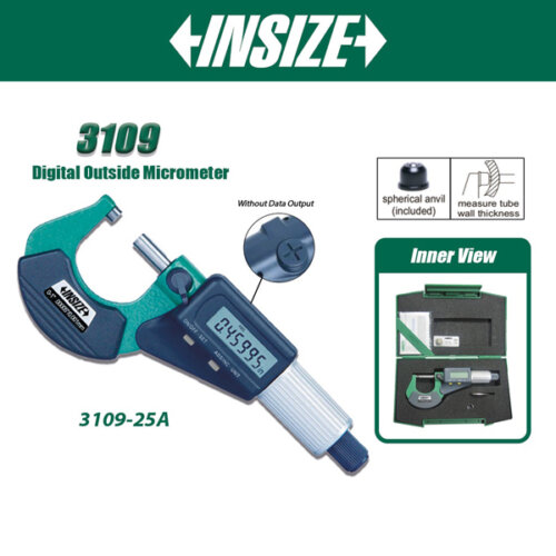 INSIZE Digital Outside Micrometer 3109 25A