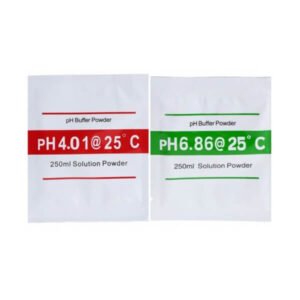 2 Pcs pH Buffer Solution Powder for calibration of pH meter (pH 4.01 + pH 6.86)