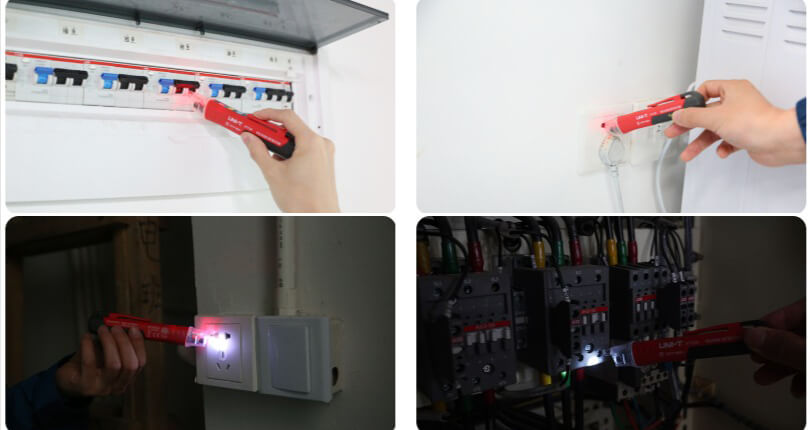 Application of UNI T AC Voltage Detector UT12D US