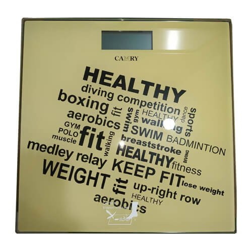 Camry Electronic Personal Scale Bathroom Scale Colorful
