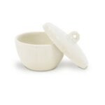 Ceramic Crucible with Lid 30 ml