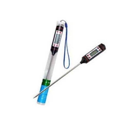 Digital Probe Type Thermometer TP-101 Black