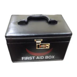 Family First Aid Box - Black Color 12"X7"