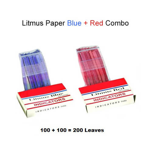 Litmus Paper Reb Blue Combo Pack
