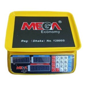 Mega 15 Kg Economy ACS 607 Tray Plate Scale
