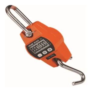 turn on/off the auto lock function of the digital crane scale