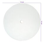 PVC Round GSM Cutting Board for Hydraulic Cutter