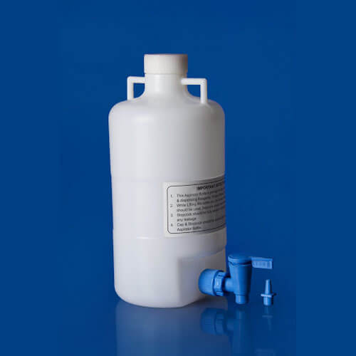 PolyLab 10 Liter Plastic Aspirator Bottle For Laboratory