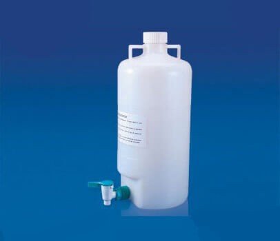 PolyLab 5 Liter Plastic Aspirator Bottle For Laboratory