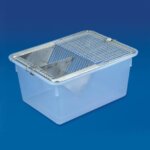 PolyLab Animal Cage, Single Grill Mice Cage