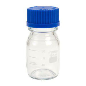 Pyrex Lab Glass Bottle 100 ml India