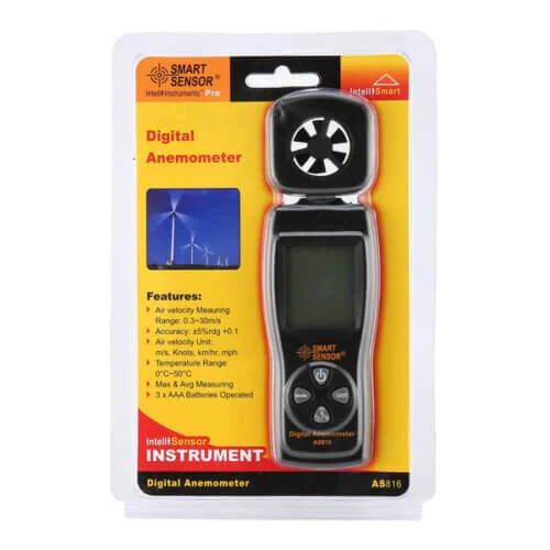 Digital Anemometer AS816 Smart Sensor