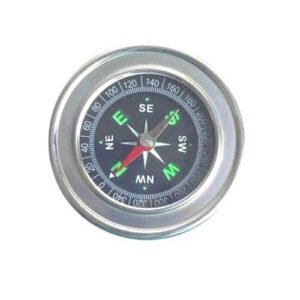 Small Magnetic Compass 50mm Full SS Travel Compass