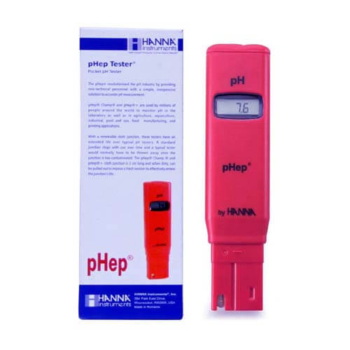 Hanna Family pH Meter HI98107 for pH Testing