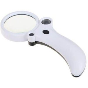 TH600600CH 25X 25X 50X LED light Multipower Handheld Magnifying Glass
