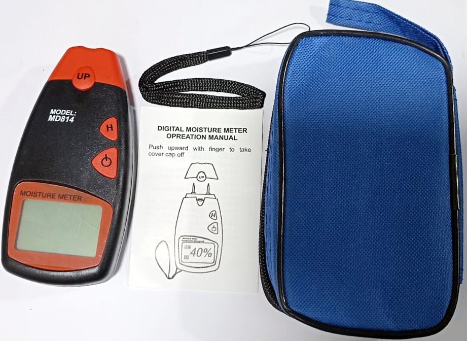 Wood Moisture Meter 4 Pins Digital Tester MD 814 Details