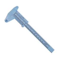 150mm Plastic Slide Caliper Double Scale Vernier Caliper – Blue Color
