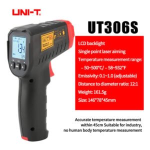 UNI-T UT306s Infrared Thermometer in LabtexBD