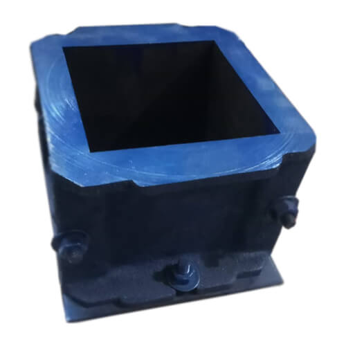 Cube Mould 100mmx100mmx100mm Black or Blue Color in BD
