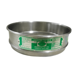 Sieve Set 200mm for Sand FM 8 Pcs Per Set (Sieve with Lead Pan)