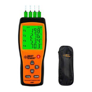 Smart Sensor Digital Thermocouple 4 Channel Temperature Meter AS887