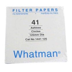 Whatman Filter Paper Grade 41, Circle-12.5 cm