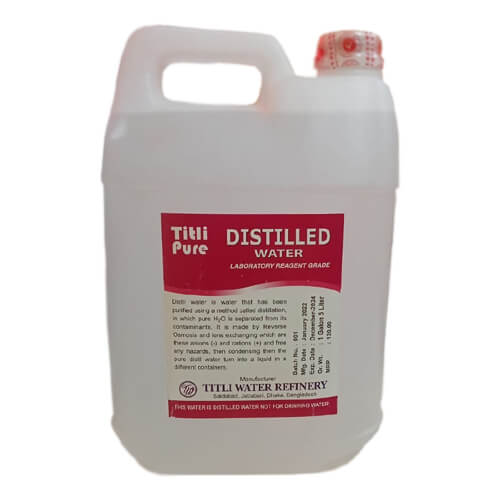 Titli Pure Distilled Water 5 Liter