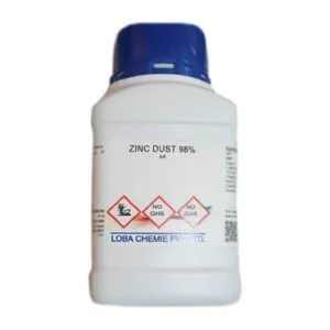 Zinc Dust Powder 98% AR Grade 500 gm, Loba-India
