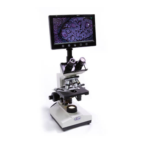Binocular Microscope 1600x with 9 inch LCD Display