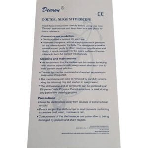 Dearon Nurse Stethoscope Quality Acoustics Stethoscope