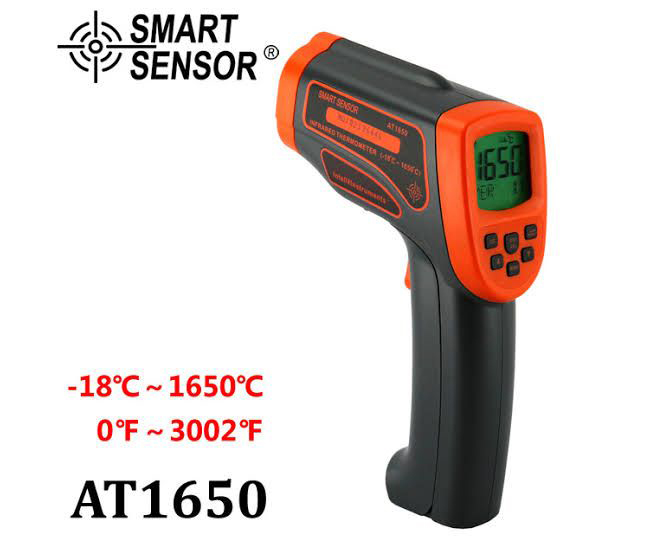 Details of Smart Sensor Infrared Thermometer AT1650 Temperature Gun