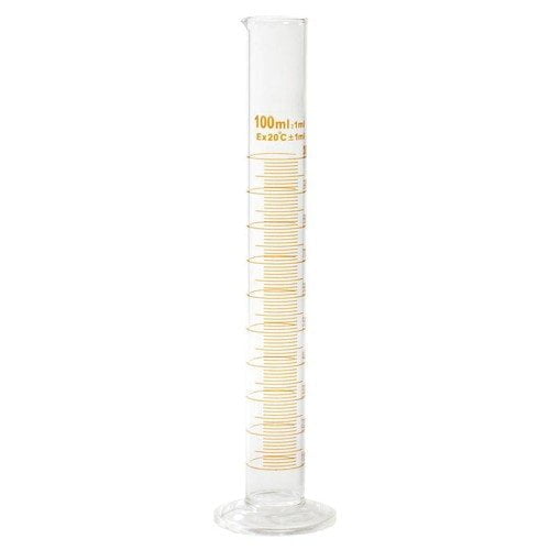 Glass Measuring Cylinder 100ml Graduated Cylinder China